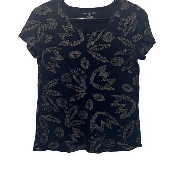 Ann Taylor Factory women’s medium soft printed shirt - Picture 1 of 4
